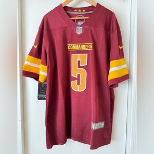 NWT Nike Washington Commanders Jayden Daniels #5 Jersey LARGE